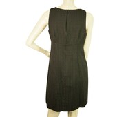 Michael By Michael Kors Black Sleeveless Gold Buttons Mini Length dress size 6