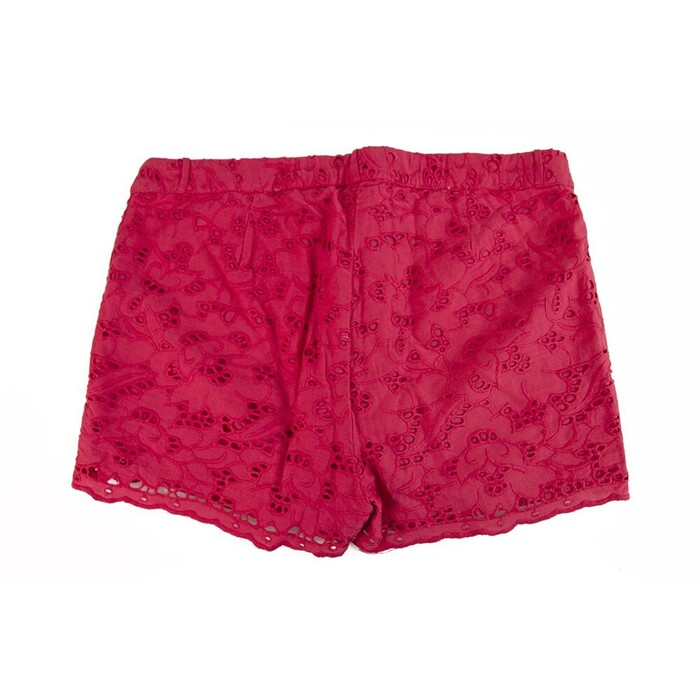 Maison Scotch Pink Broderie Shorts Summer Holiday - Size S / P