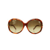 Chloe Havana Brown CE 670 SA  Women's Fashion Round Sunglasses, Box