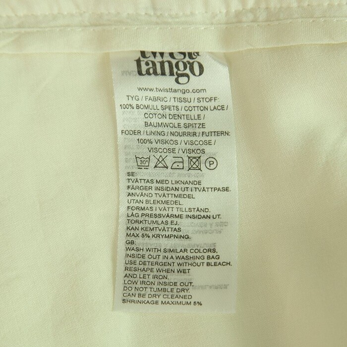 Twist & Tango White Cotton Summer Shorts Trousers Pants size S