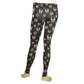 Philipp Plein Black & White Skulls Leggings Elastic Viscose trousers pants XS