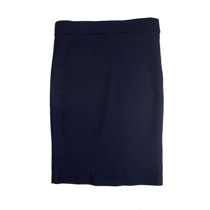 T by Alexander Wang Blue Viscose Spandex Elasticated Tres Petit Mini Skirt XS