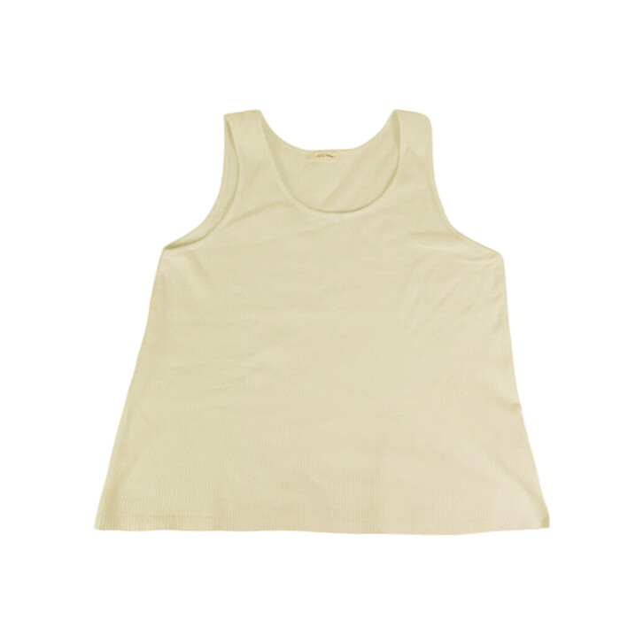 American Vintage White Rib Cotton Tank Top (M) Σορτς Παντελόνι (S) Sport Σετ