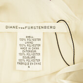 DVF Diane Von Furstenberg Dagny Πολύχρωμο Πλισέ Μίνι Φόρεμα μεγέθους 4