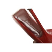 Yves Saint Laurent YSL Tribute Red Ombe Leather Platform Heels Pumps 40