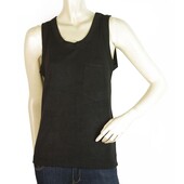 Golden Goose Deluxe Sleeveless Tank Top Black Viscose Blouse size M