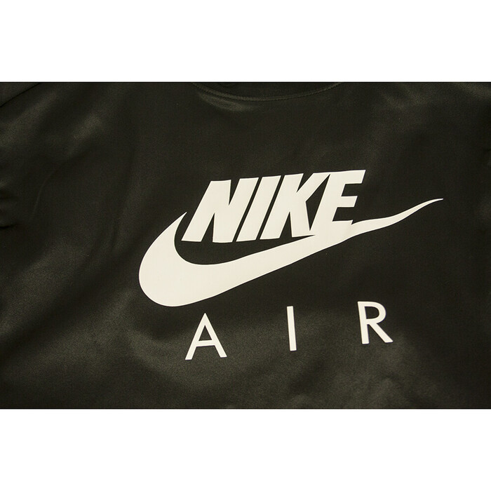 Nike Air Black White Logo Polyester Sweater Top size S