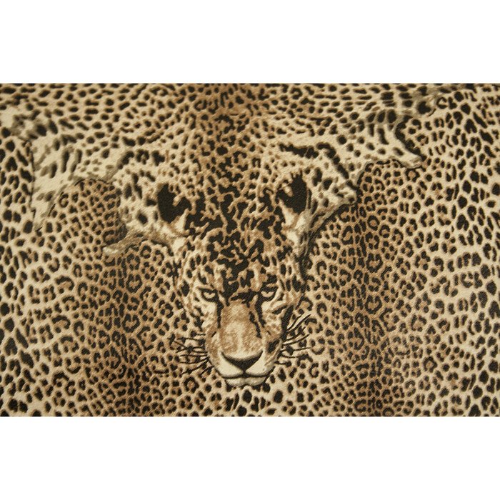 Angelo Marani Beige Brown Leopard Tote Two Long Straps Shoulder bag Handbag