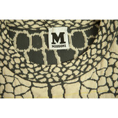 Μ Missoni Πολύχρωμο Κροκόδειλο Μίνι Αμάνικο Φόρεμα Bodycon 40