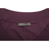 Alexander McQueen Purple 100% Wool Knit  Long Sleeves Knee Length Dress