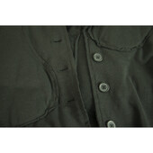 Patana Plantations Black Cotton Button Front Long Cardi Cardigan size S