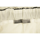 Milla White & Black Grecian Horse Strapless Summer Maxi Long Dress Size M / L