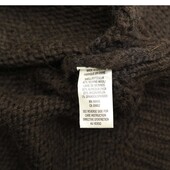 Theyskens' Theory Gray Black Alpaca Merino Wool Blend Knit Sweater Top size S