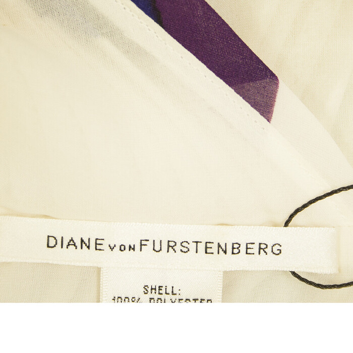 DVF Diane Von Furstenberg Dagny Πολύχρωμο Πλισέ Μίνι Φόρεμα μεγέθους 4