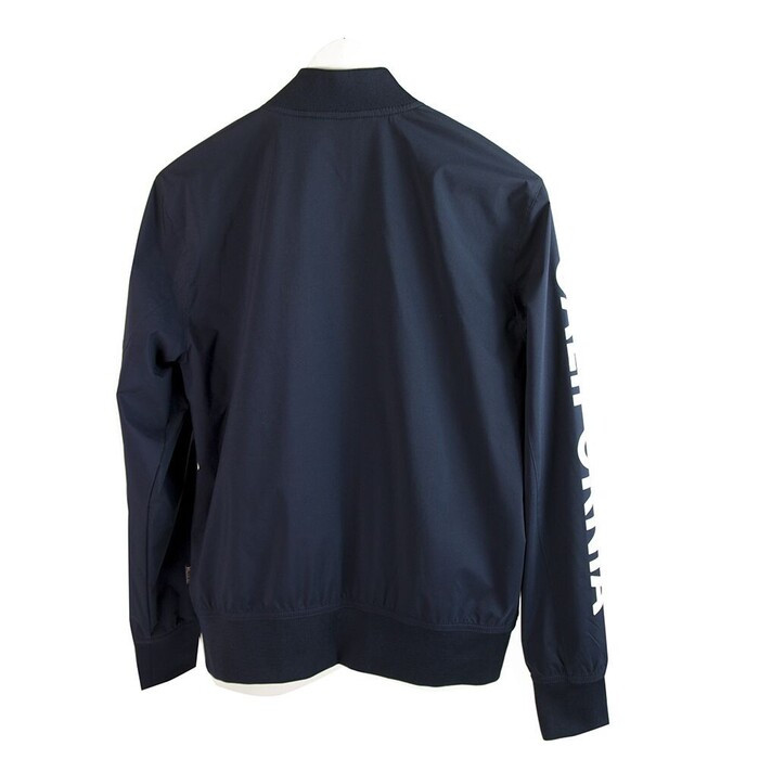 Hollister Blue Logo Sleeve Lightweight Men's Zipper Jacket size XS
