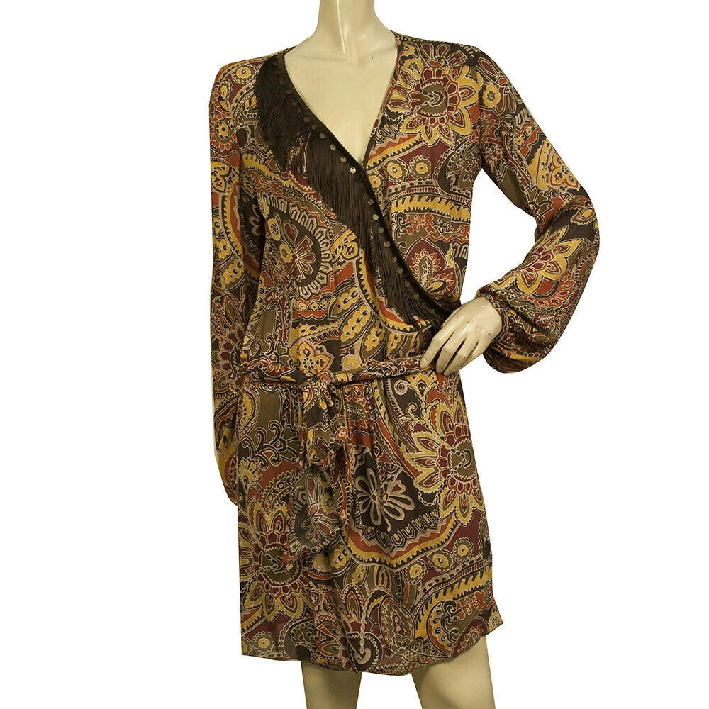 Multicolor Viscose Pinko Dress