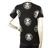 Philipp Plein Junior Black Skulls Top Cotton T - Shirt for boys or girls sz 12