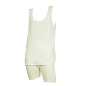 American Vintage White Rib Cotton Tank Top (M) Σορτς Παντελόνι (S) Sport Σετ