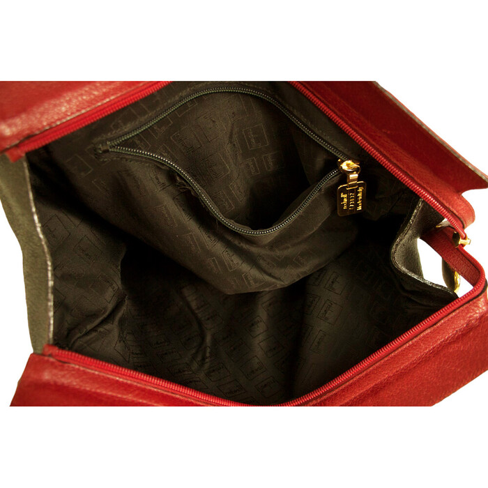 MOSCHINO Redwall 1990s "Art is Love" Vintage Multicolor Handbag Heart Rivets
