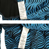 Kenzo Black & Blue Summer Maxi Long Wrap Tie Viscose Skirt size 36 w. Pockets