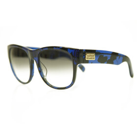 Matthew Williamson X Linda Farrow Blue Black Designer Sunglasses