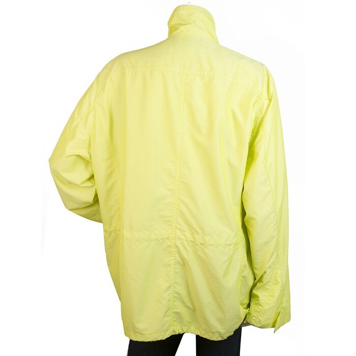 Elena Miro Yellow Midi Raincoat Trench Rain Mac Jacket Coat size UK 18 Eur 48