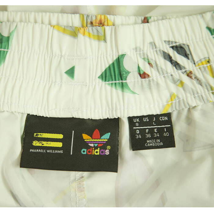 Adidas Pharrell Williams Multicolor Track Short pants sz UK 8, IT 40