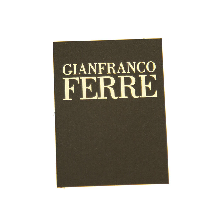 Gianfranco Ferre Black Leather New Unisex Men Card Case Holder Pocket Wallet