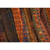 Milla Multicolor Ethnic Print Maxi Kaftan Long Summer Viscose Dress size S/M
