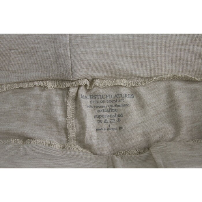 Majestic Filatures Extra Fine Beige jogger sweatpants trousers pants Size 1