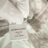 Matthew Williamson Ethnic Print Silk Αμάνικο Μίνι καλοκαιρινό φόρεμα μεγέθους 8