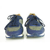 Louis Vuitton Run Away Blue Epi Calfskin Textile Sneakers with calf skin fur 36,5