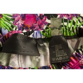 Philipp Plein Multicolor Floral Leggings Elastic Viscose trousers pants XS