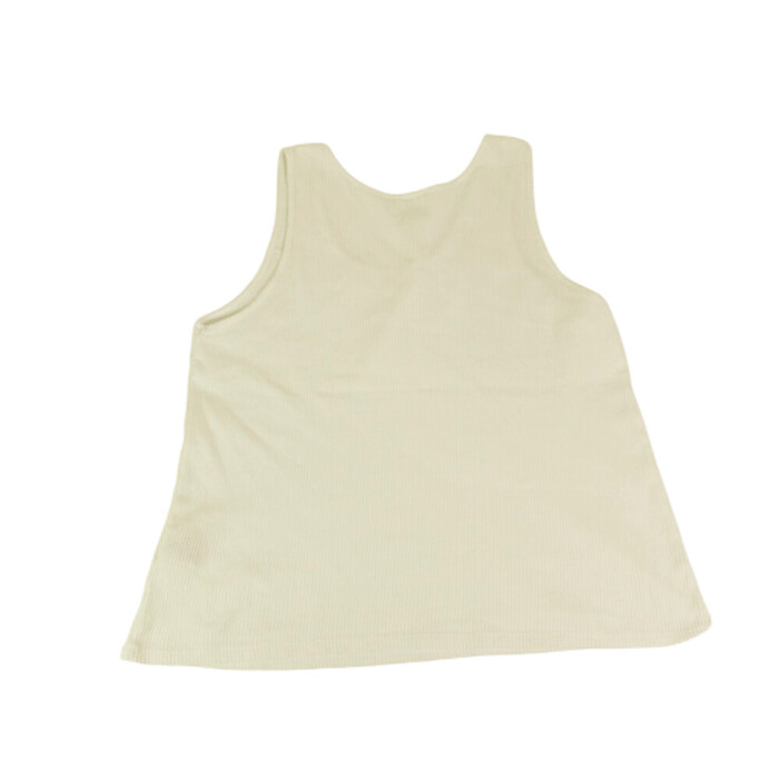 American Vintage White Rib Cotton Tank Top (M) Σορτς Παντελόνι (S) Sport Σετ