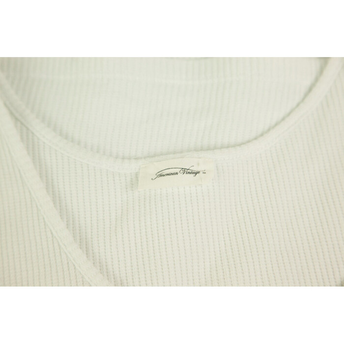 American Vintage White Rib Cotton Tank Top (M) Σορτς Παντελόνι (S) Sport Σετ