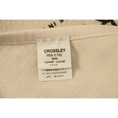 Crossley Pink Towel with Large Pocket & Logo Towel Summer Beach Holiday