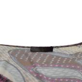 Laleh Fayaz Purple Pink Paisley  Multicolor Long Sleeve Knee Dress