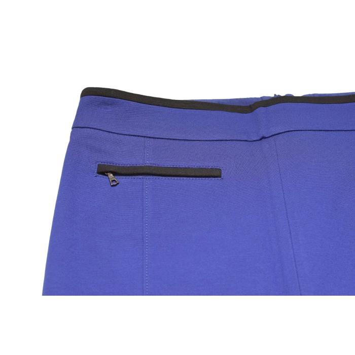 Trina Turk Blue Back Zipper Short Mini Length Pencil Skirt Size 6