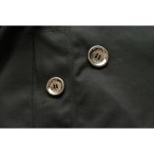 Michael Michael Kors Black Double Breasted Belted Trench Jacket Coat Size S