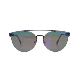 Retrosuperfuture Metallic Handmade Designer Blue Lenses Unisex Sunglasses