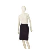 Calvin Klein Black Knee length Cotton Blend Pencil Skirt size 10