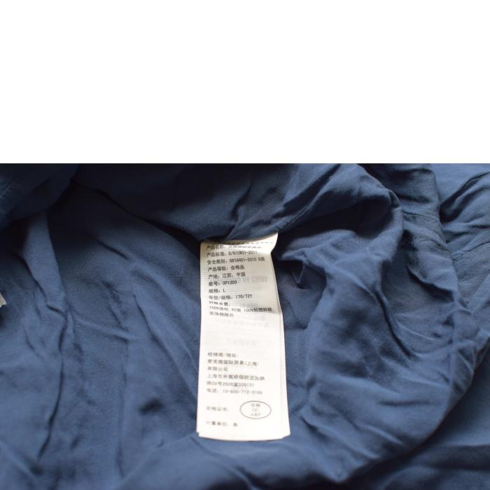 Hollister Blue Check Pleated Elastic Waist Mini Length Skirt Size L , new