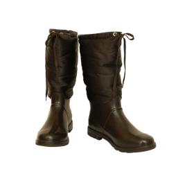 Dolce &amp; Gabbana Men&#039;s Brown Rubber Nylon Wellington Boots size 45 Wellies Shoes