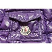 MONCLER Quincy Giubbotto purple puffer lightweight down feather jacket size 2