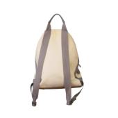 Balenciaga Natural cotton Canvas and Gray leather backpack Rucksack Unisex