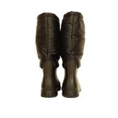 Dolce & Gabbana Men's Brown Rubber Nylon Wellington Boots size 45 Wellies Shoes