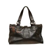 Mulberry Blenheim Roxanne Black Clafskin Leather studded handbag