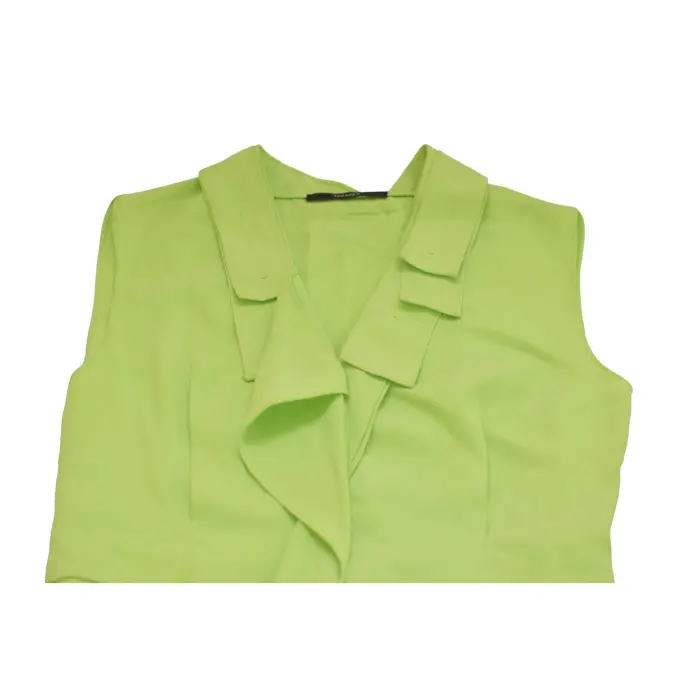 Tahari Lime Green Mini Sleeveless V- Neckline Fitted Pencil Dress - Swap Shop Tahari Lime Green Mini Sleeveless V- Neckline Fitted Pencil Dress - Swap Shop