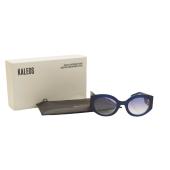 Kaleos Eyehunters Reed / 0002 Clear Blue Cateye Sunglasses