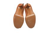 Yves Saint Laurent YSL Tribute TRIBTOO Brown Suede Round toe Platform Heels Pumps 40